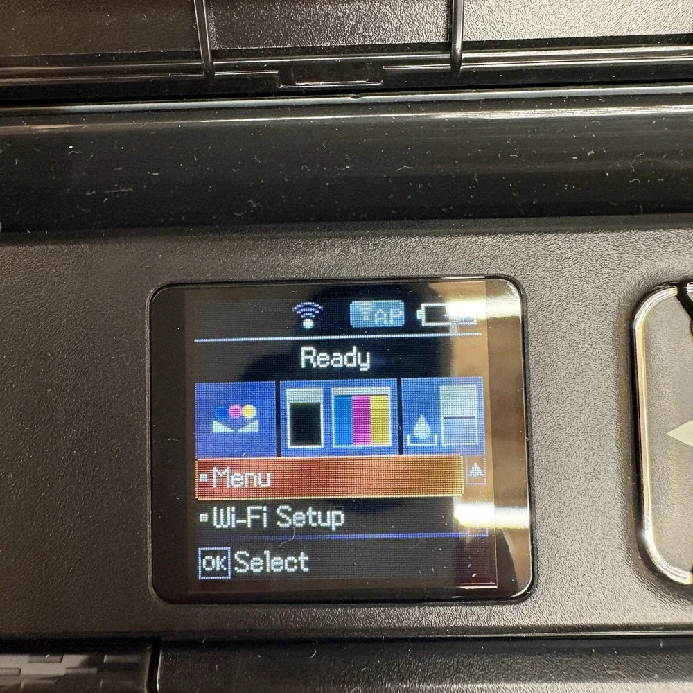 Epson WorkForce WF-110 Inkjet Mobile Printer Rechargeable Portable EUC